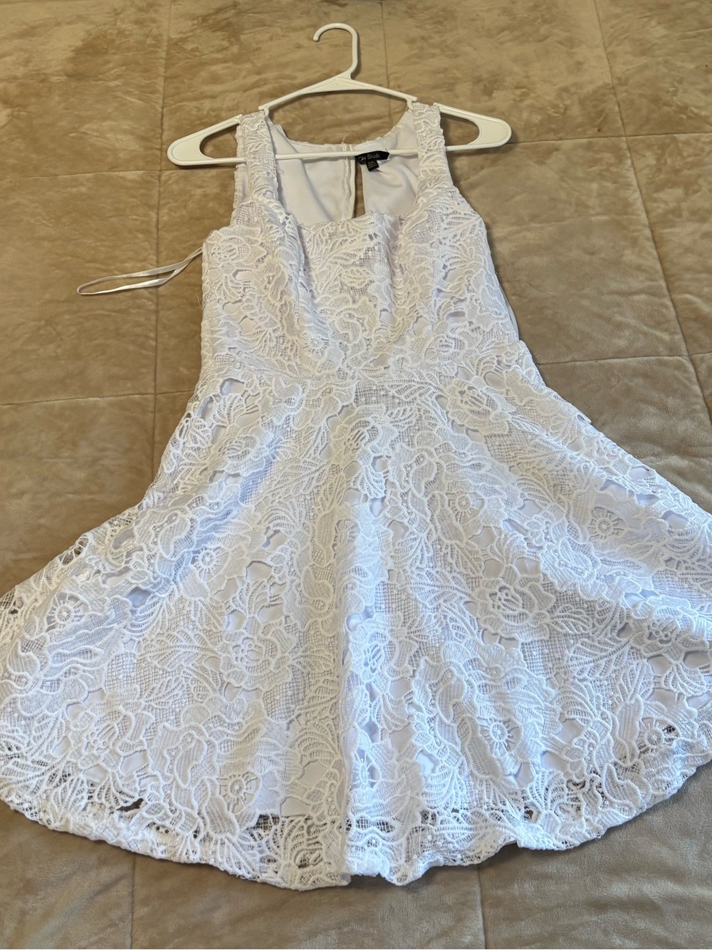 White Lace Dress
